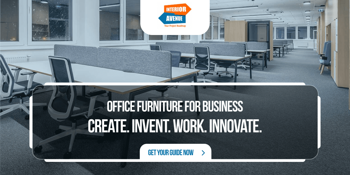 Office furniture for business Grey Open Plan Desks